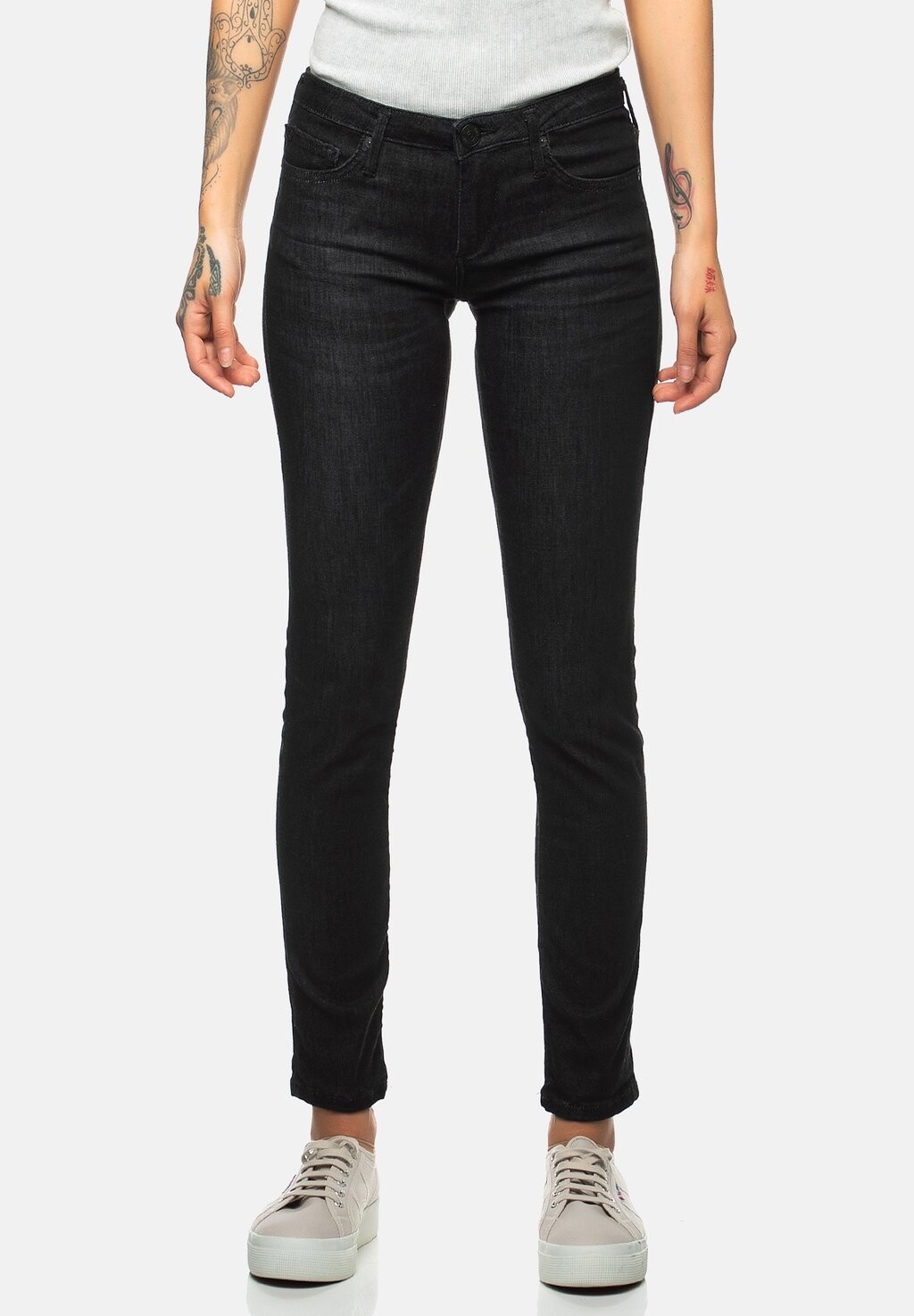 

Джинсы облегающего кроя True Religion, черный