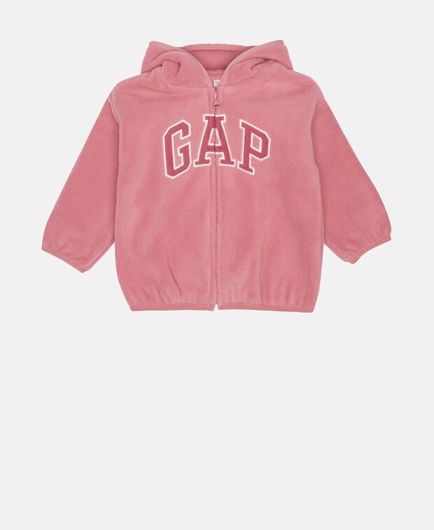 

Толстовка с капюшоном Gap, античный розовый