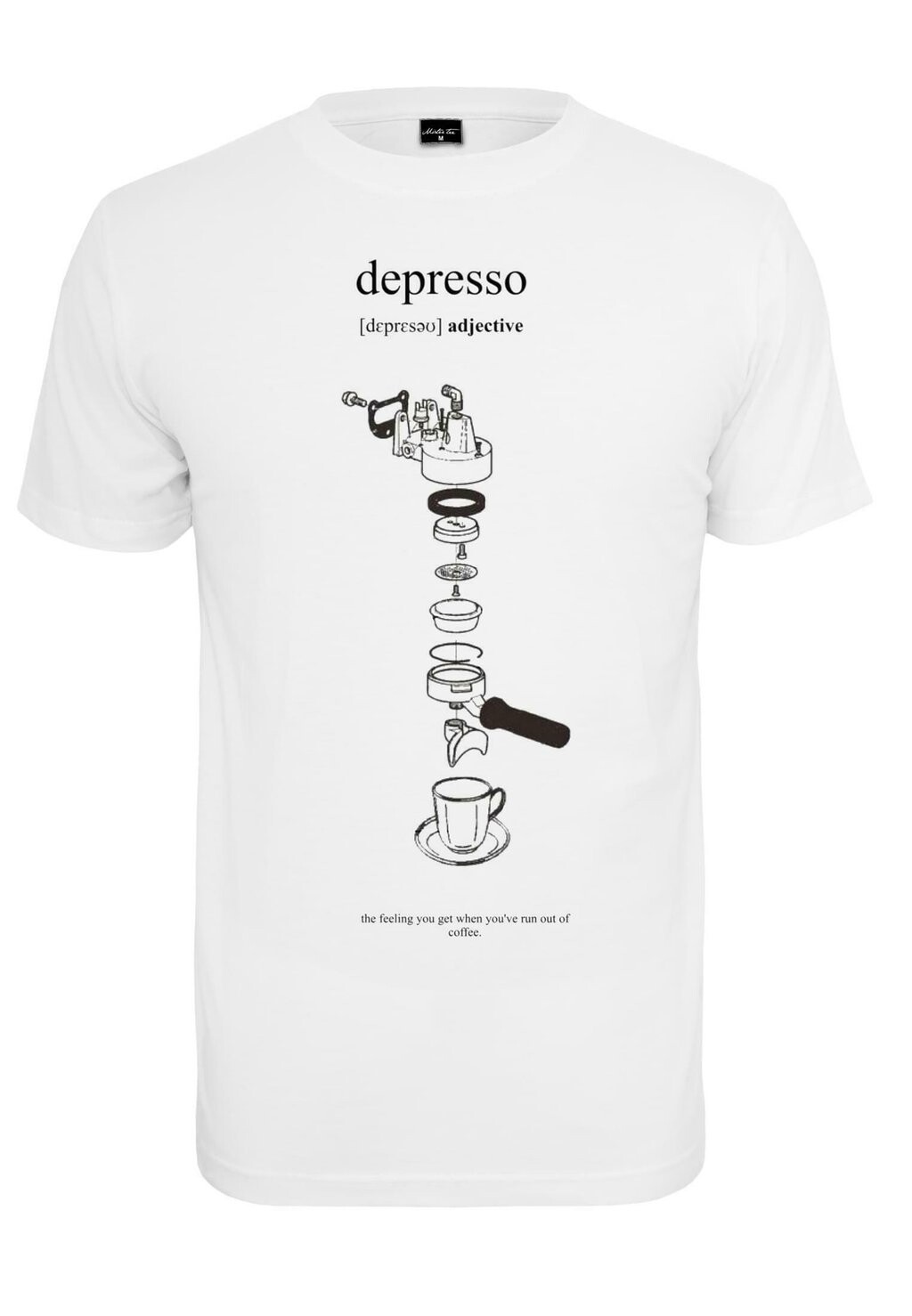 

Футболка с принтом Mister Tee, белый