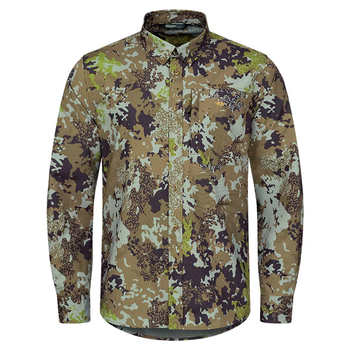 Рубашка Blaser Outfits AirFlow, цвет HunTec Camouflage