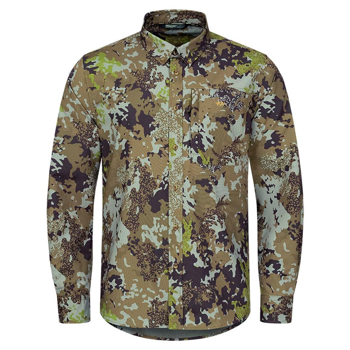 

Рубашка Blaser Outfits AirFlow, цвет HunTec Camouflage