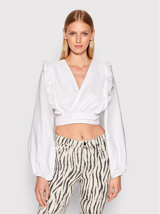 

Блуза стандартного кроя Guess, белый