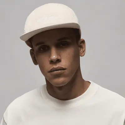 

Бейсболка Jordan Flight Pro Unstructured 5-Panel Cap, цвет Legend Light Brown/White