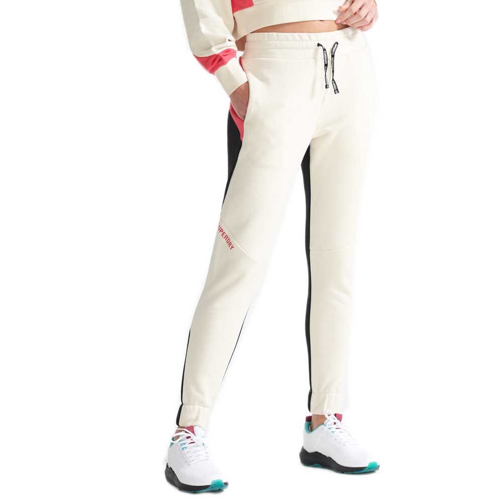 

Брюки Superdry Train Core Jogger, бежевый