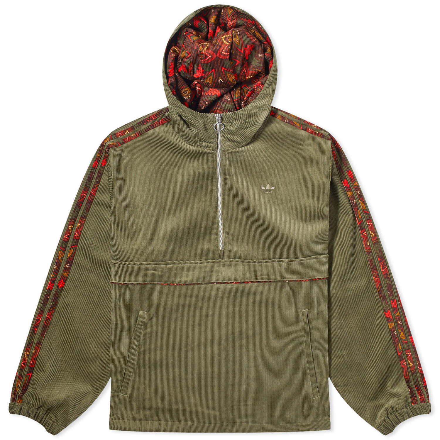 

Худи Adidas Corduroy, цвет Olive Strata