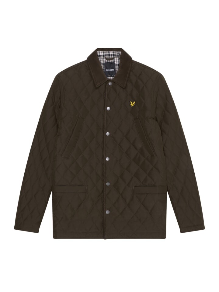 

Стеганая куртка Lyle & Scott, цвет olivgrün