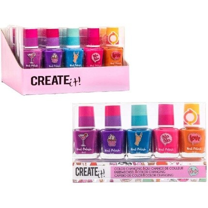 

Создать это! Меняющий цвет лак для ногтей Create It!