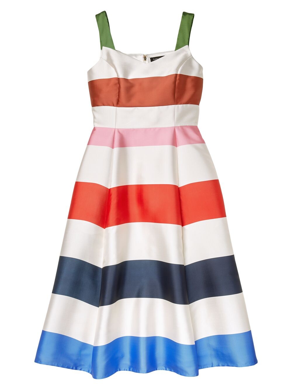 

Платье миди Adventure в полоску Grace kate spade new york, кремовый