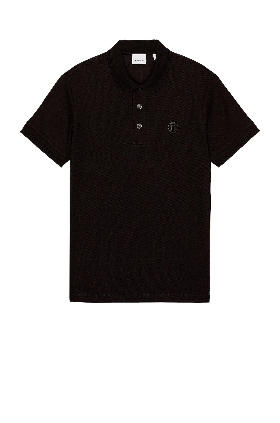 

Поло Burberry Eddie Top, черный