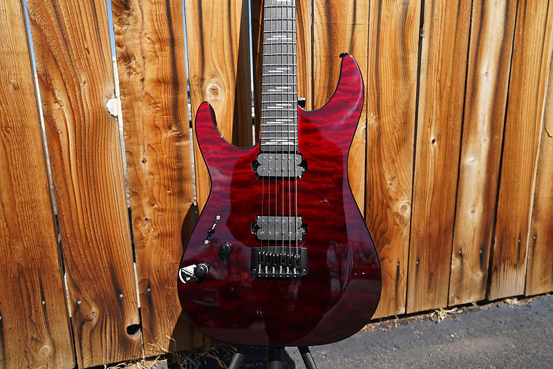 Электрогитара Schecter DIAMOND SERIES Reaper-6 Elite - Blood Burst Left Handed 6-String Electric Guitar