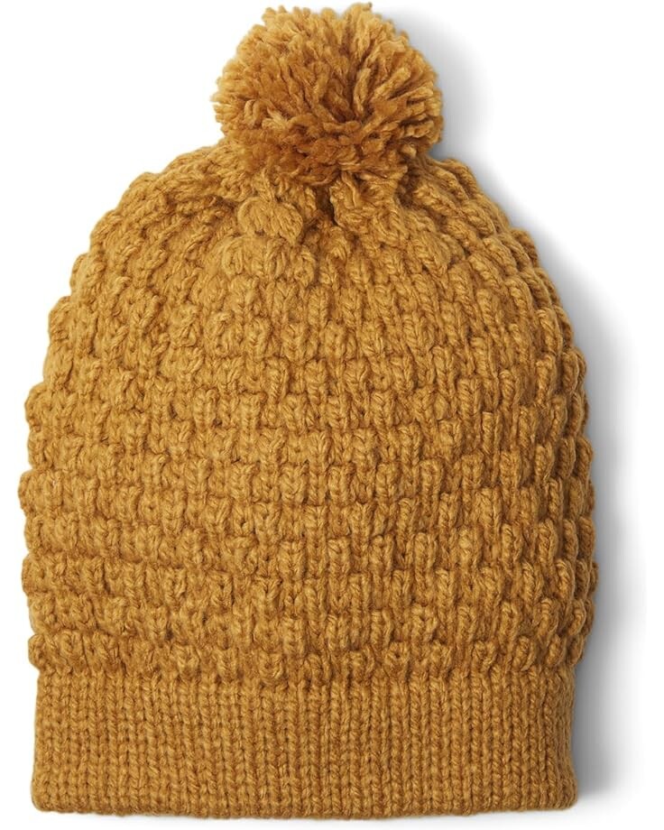

Шапка Carve Designs Abby Pom Beanie, цвет Wood