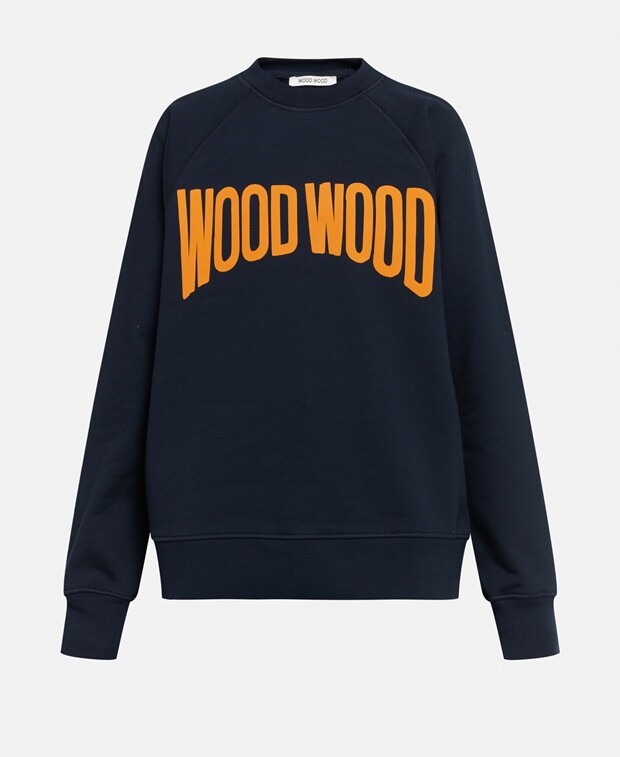 

Толстовка Wood Wood, темно-синий