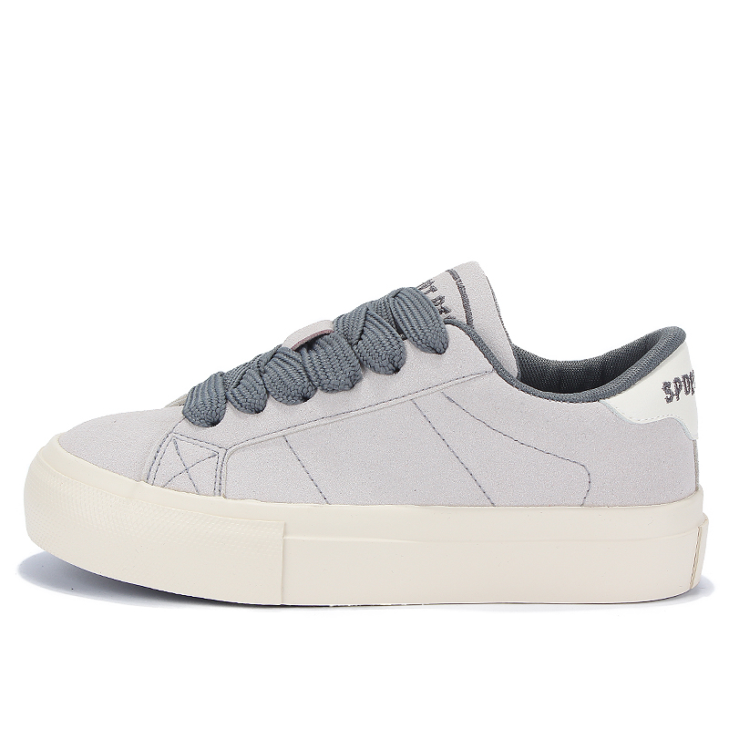 

Кроссовки Yobn Uber Skateboarding Shoes Women's Low-top Gray, серый