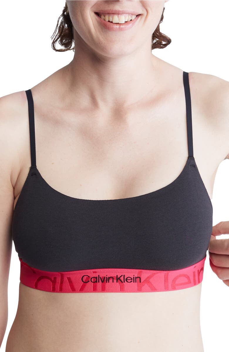 

Бюстгальтер без подкладки из смеси хлопка CALVIN KLEIN