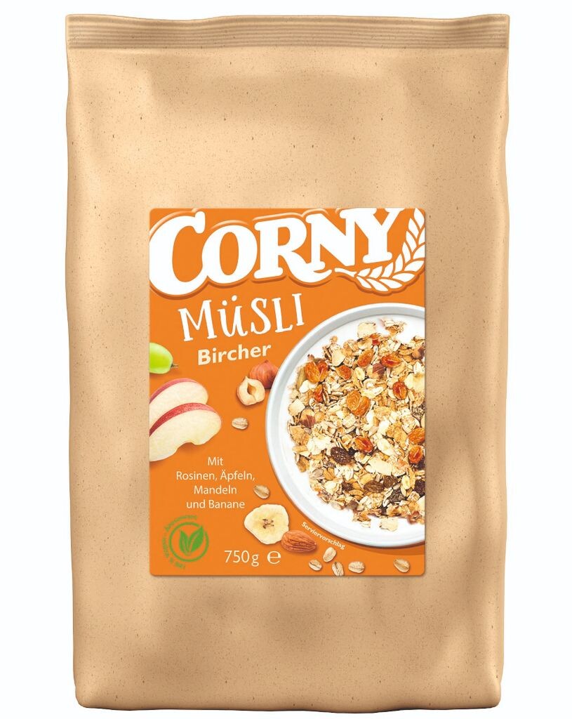 

Мюсли BIRCHER от Corny, 750г Schwartau Werke