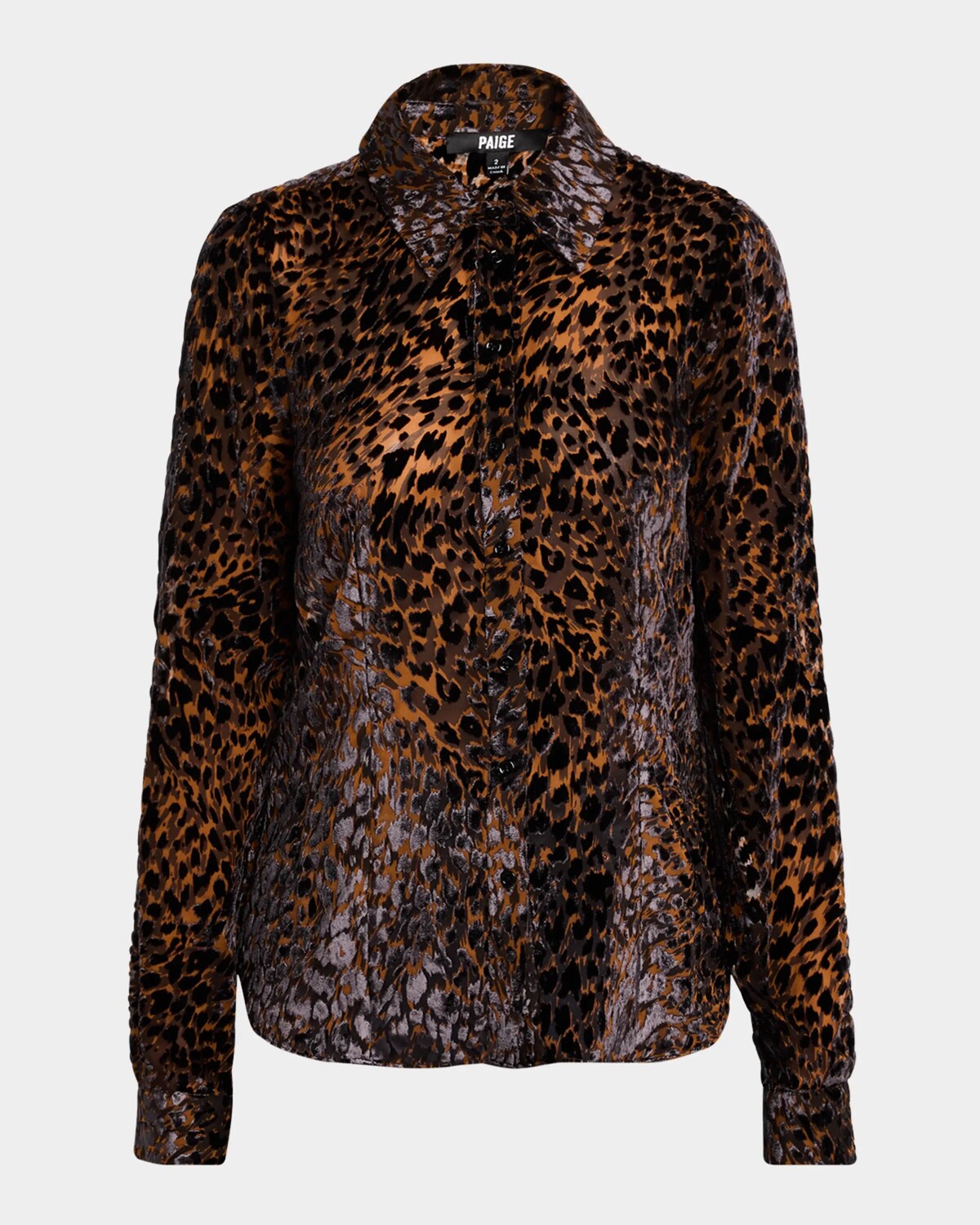 

Рубашка на пуговицах Desano Cheetah Paige, цвет Landslide Multi