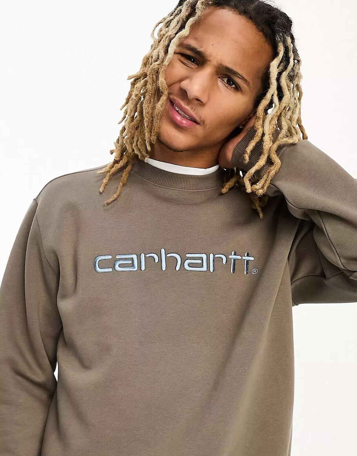 

Коричневый свитшот Carhartt WIP