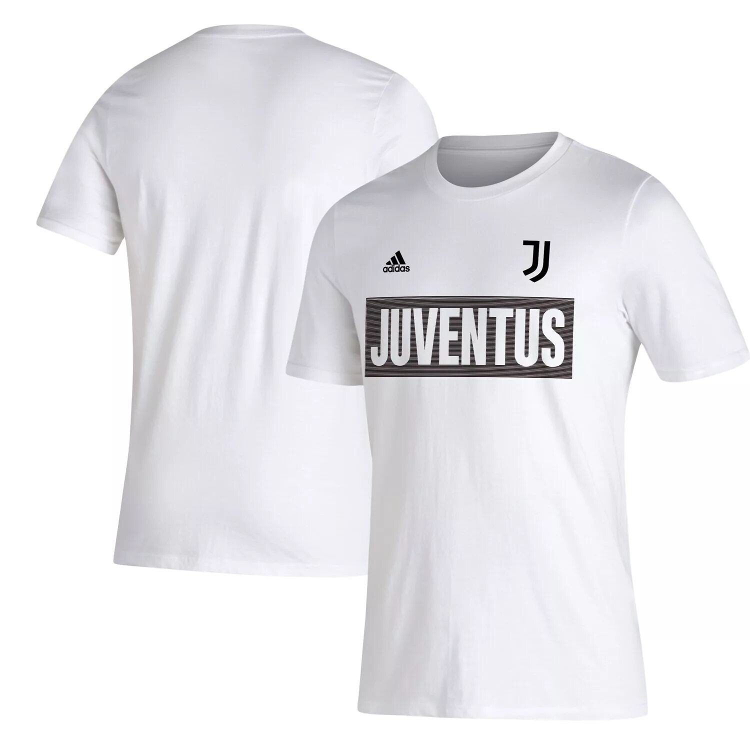 

Мужская белая футболка adidas Juventus Box