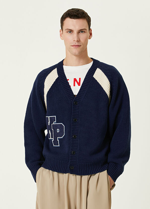 

Кардиган шерстяной вязки Kenzo, синий