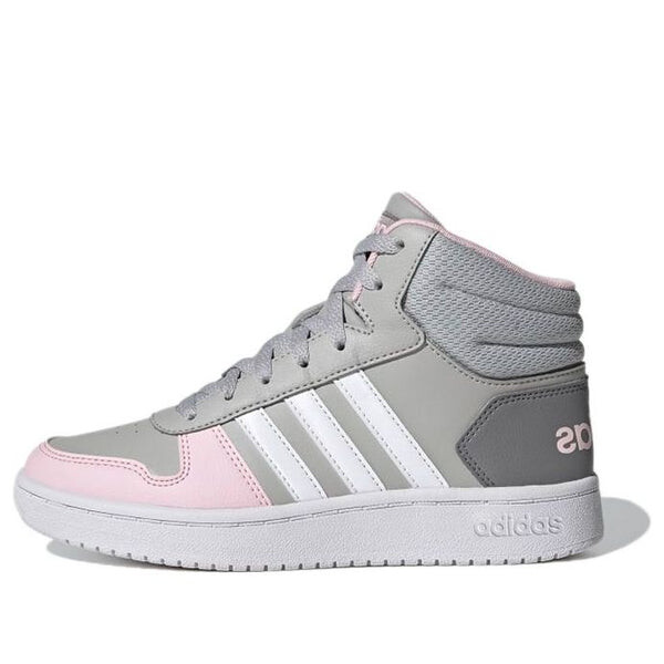 

Кроссовки hoops 2.0 средние Adidas, серый