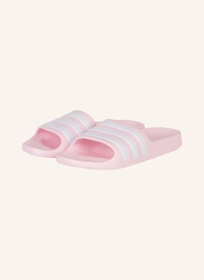 

Мюли adilette aqua Adidas, белый
