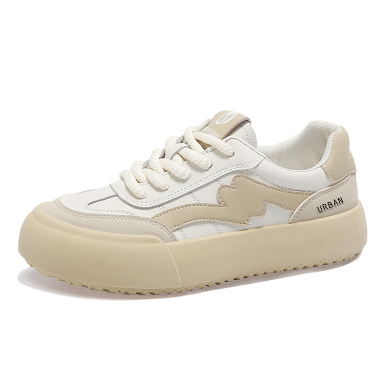 

Кроссовки URBAN AUTHENTIC Skateboarding Shoes Women's Low-top, бежевый