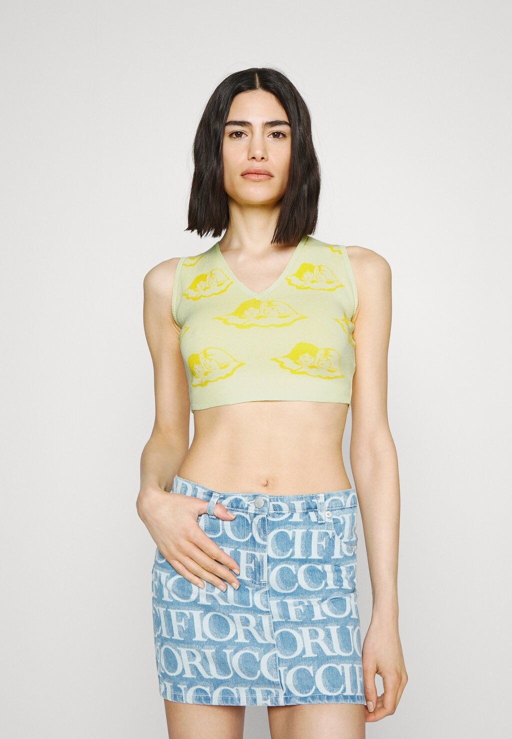 

Топ Fiorucci, желтый