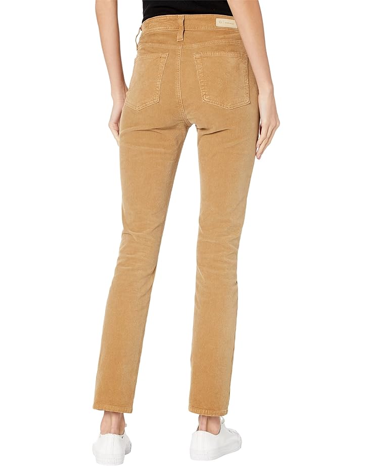 цена Джинсы AG Jeans Mari High-Rise Slim Straight, цвет 1 Year Sulfur Vintage Khaki