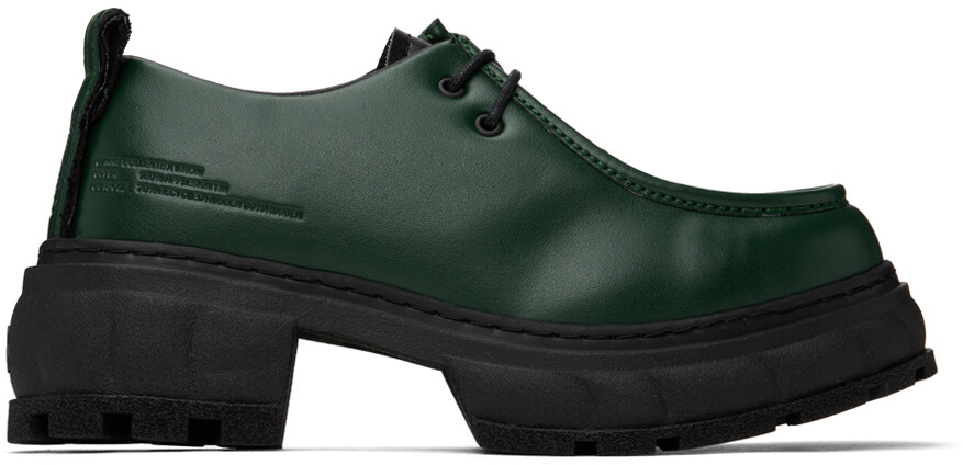 

Зеленые оксфорды Carne Bollente Edition New Order Forest Virón, Зеленый