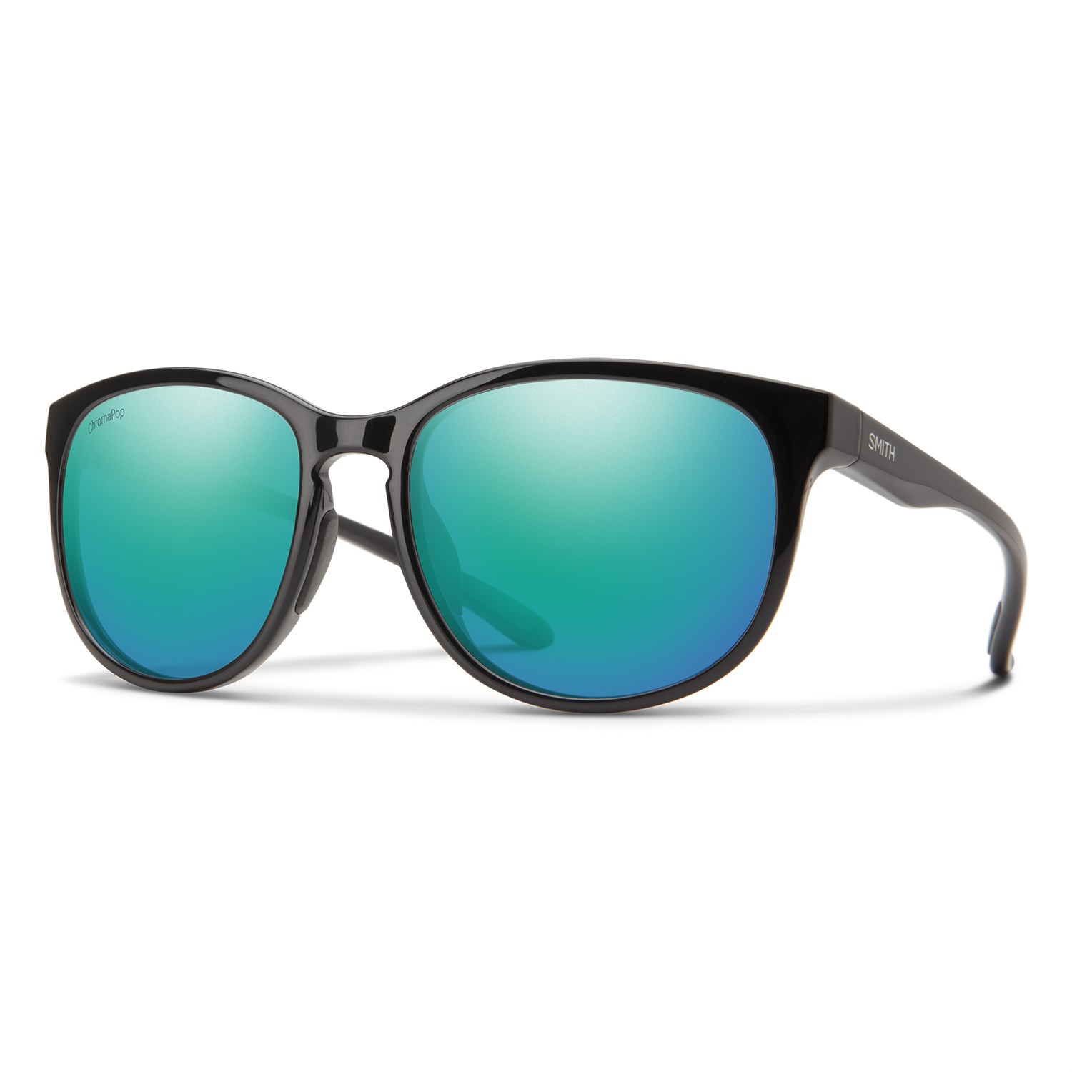 Солнцезащитные очки Smith Lake Shasta, цвет Black/ChromaPop Polarized Opal Mirror цена и фото