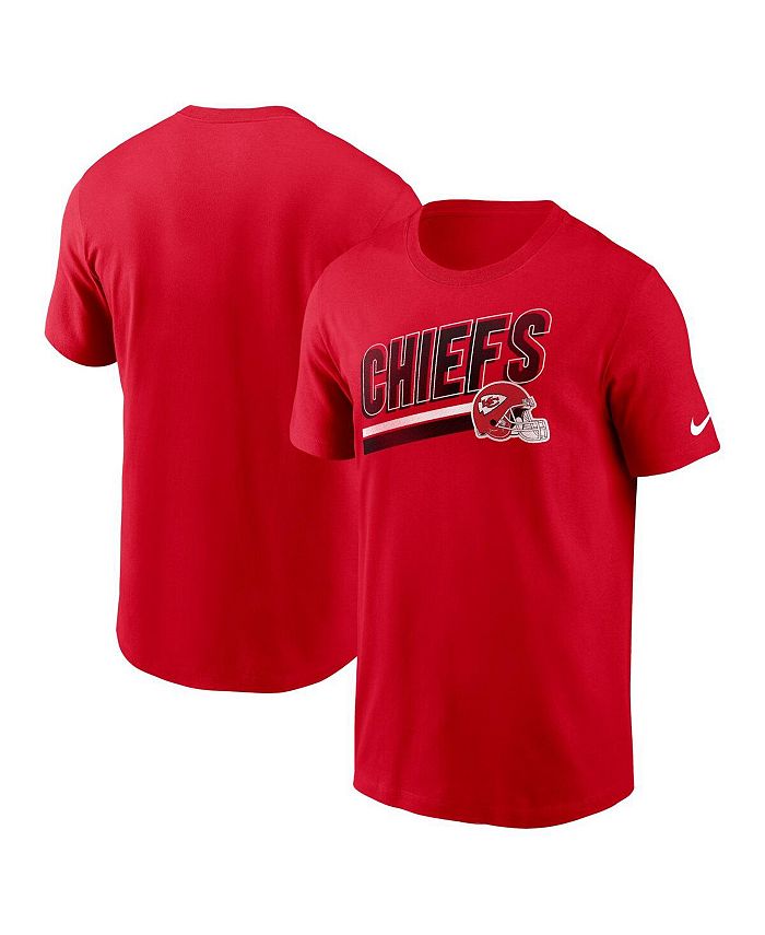 

Мужская красная футболка Kansas City Chiefs Essential Blitz Lockup Nike, красный