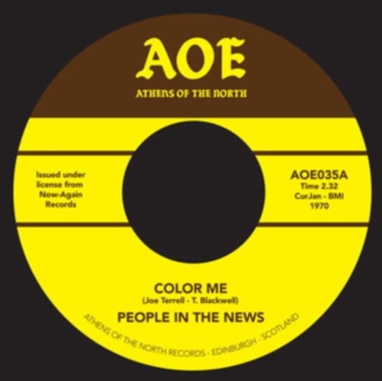 

Виниловая пластинка Aoe - Color Me
