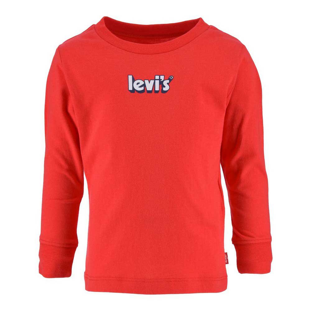 футболка levi s размер m красный бордовый Футболка с длинным рукавом Levi´s Cozy S, красный