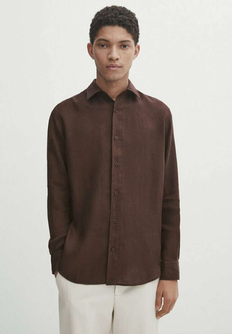

Рубашка REGULAR FIT Massimo Dutti, цвет bordeaux
