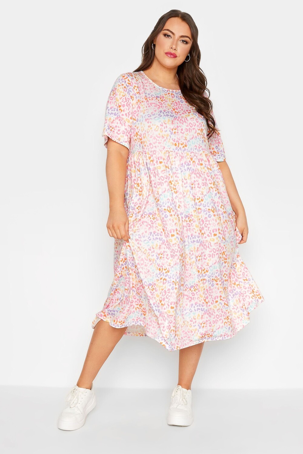 

Свободное платье мидакси Limited Yours, белый