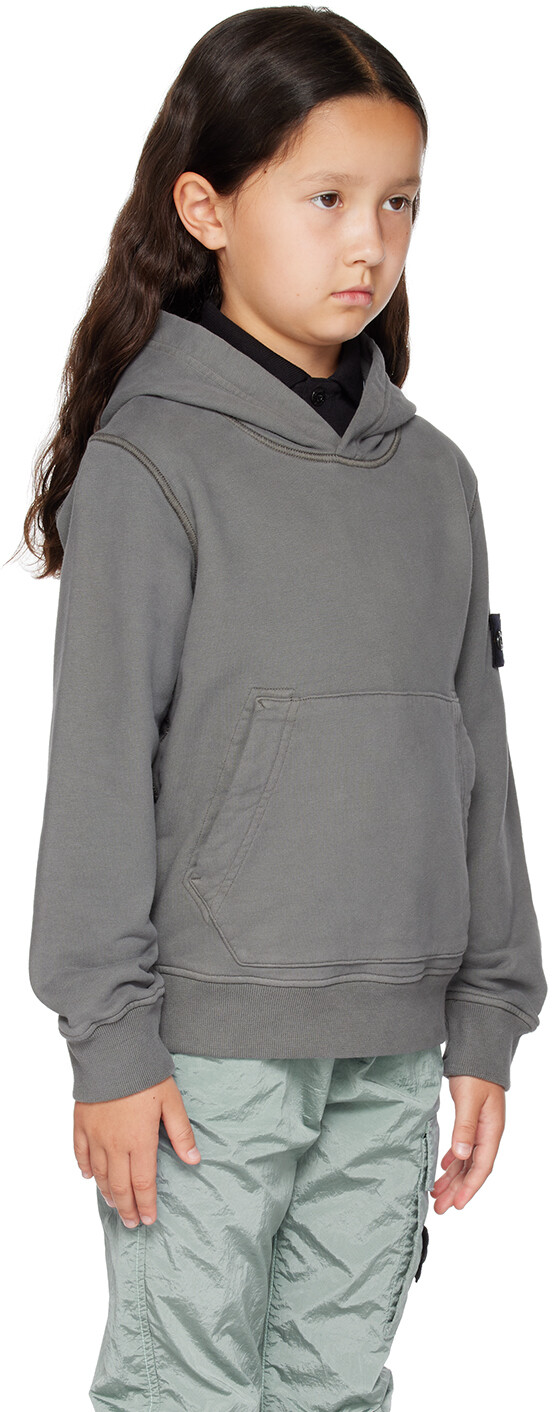 

Детская серая толстовка 61620 Stone Island Junior, Серый, Детская серая толстовка 61620 Stone Island Junior