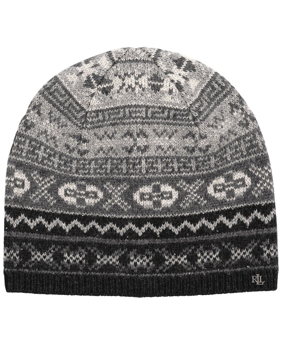 

Шляпа Fair Isle с камнями из люрекса Lauren Ralph Lauren