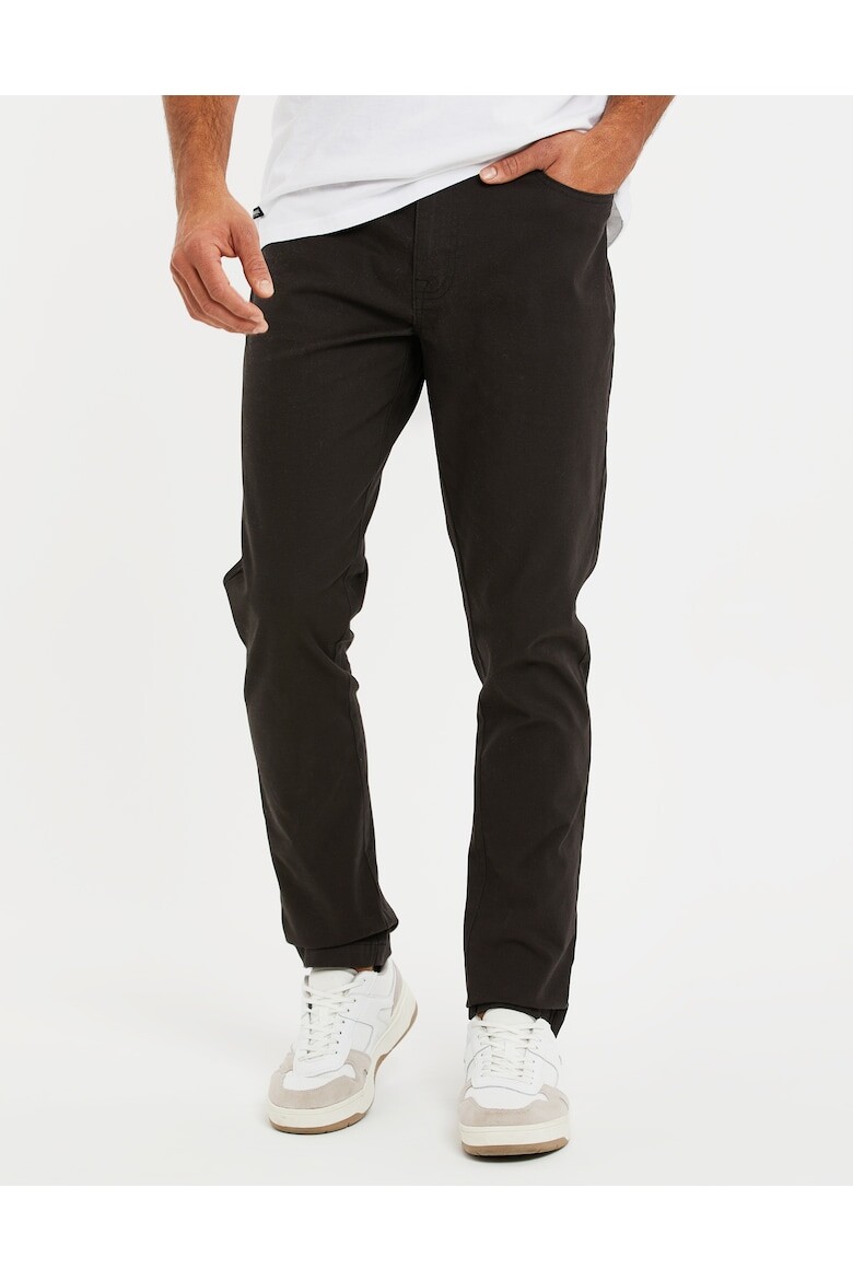 

Брюки Monico 6365 со средней посадкой Threadbare, черный