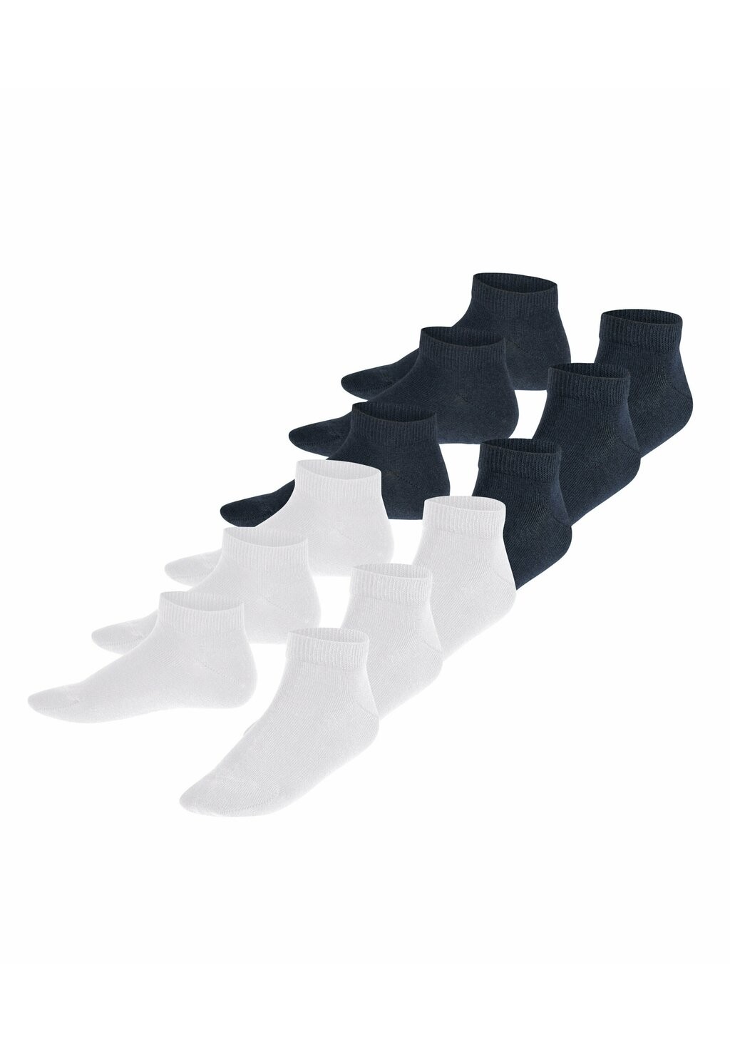 

Носки Happy 6-Pack Sneaker мультипак FALKE, цвет white/grey