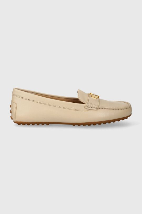 

Кожаные мокасины Barnsbury Lauren Ralph Lauren, бежевый