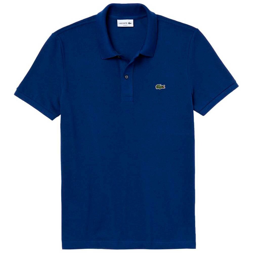 

Поло с коротким рукавом Lacoste Slim Fit Piqué, синий