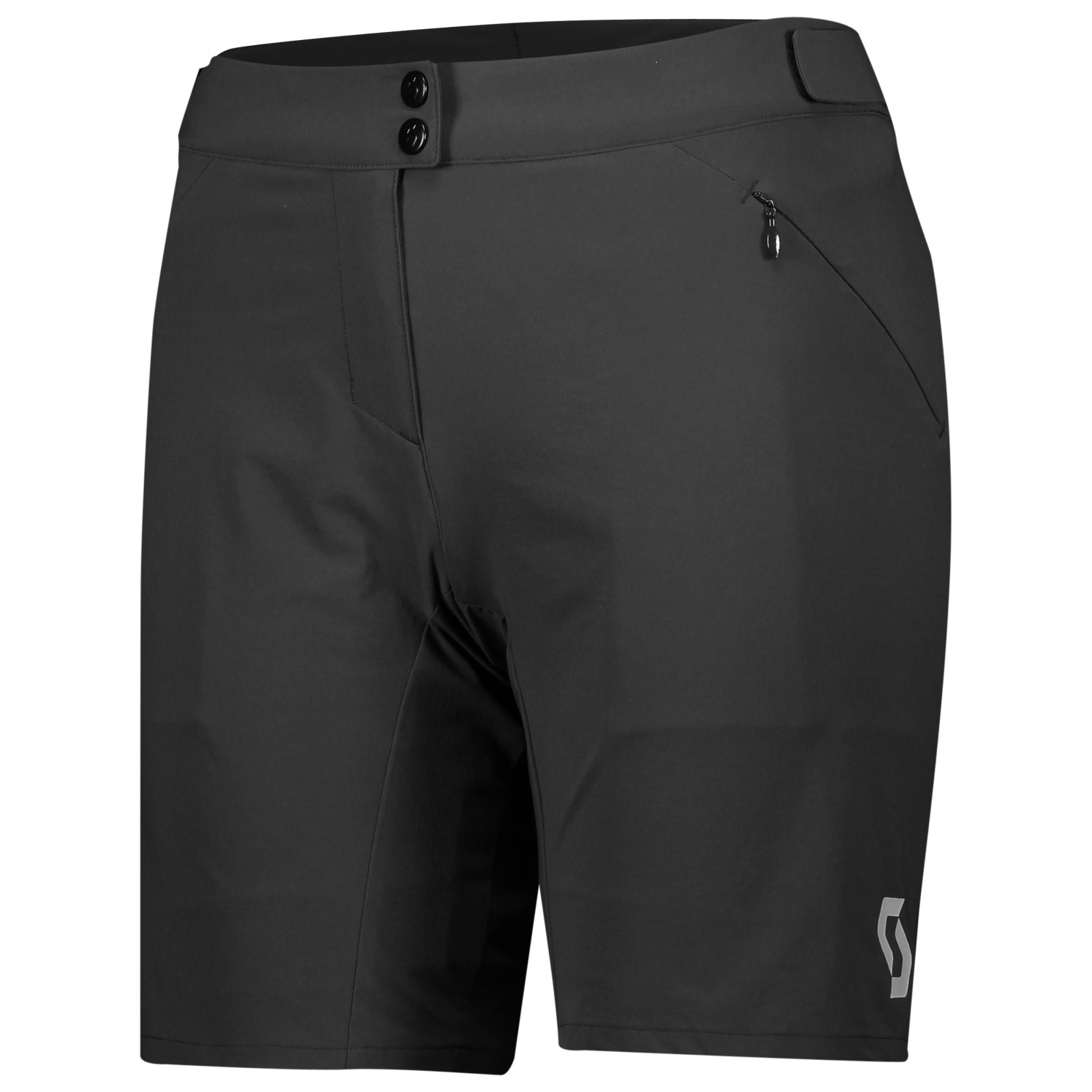 Велосипедные шорты Scott Women's Shorts Endurance Loose Fit with Pad, черный