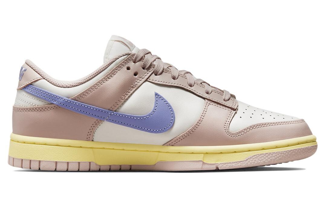 

Кроссовки Nike Dunk Low, белый / розовый