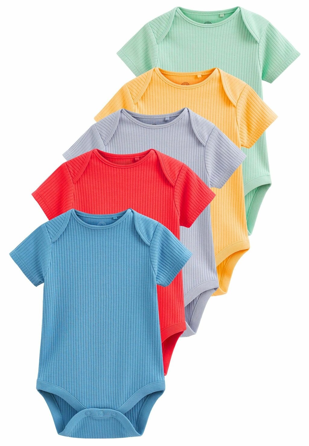 

Боди 5 PACK SHORT SLEEVE UNISEX Next, цвет red