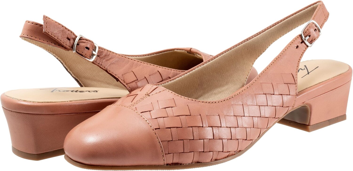 

Туфли Dea Woven Trotters, цвет Blush