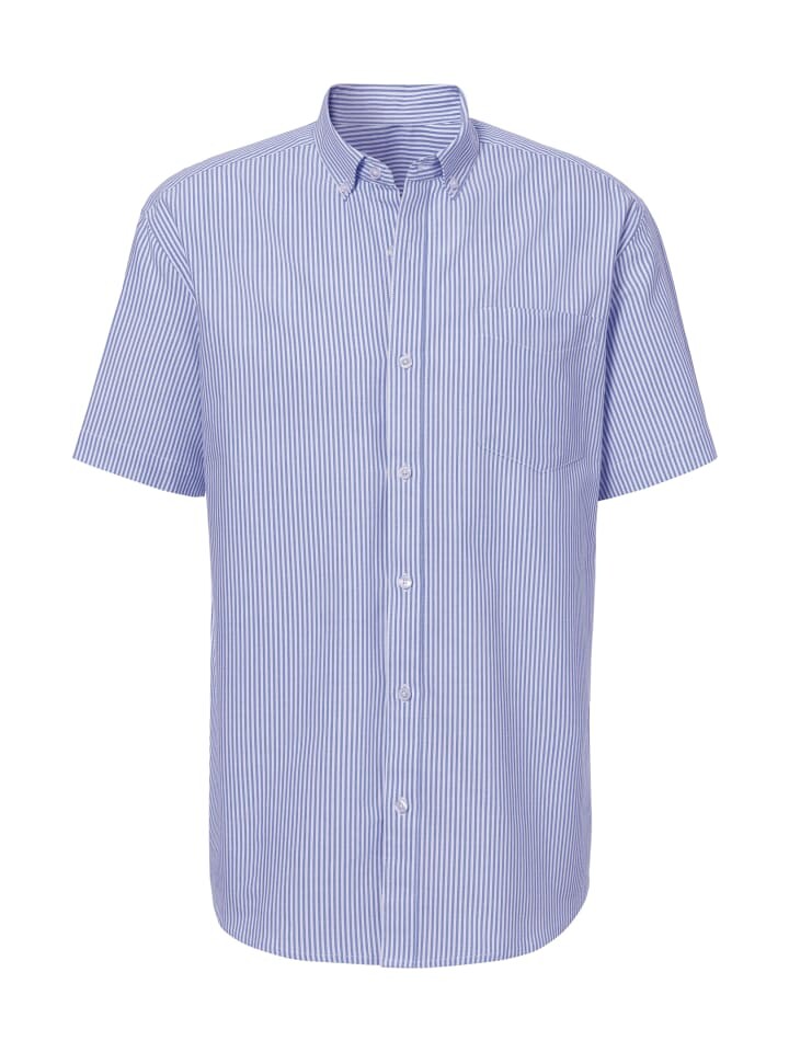 

Рубашка с коротким рукавом HIS, цвет blau/weiß