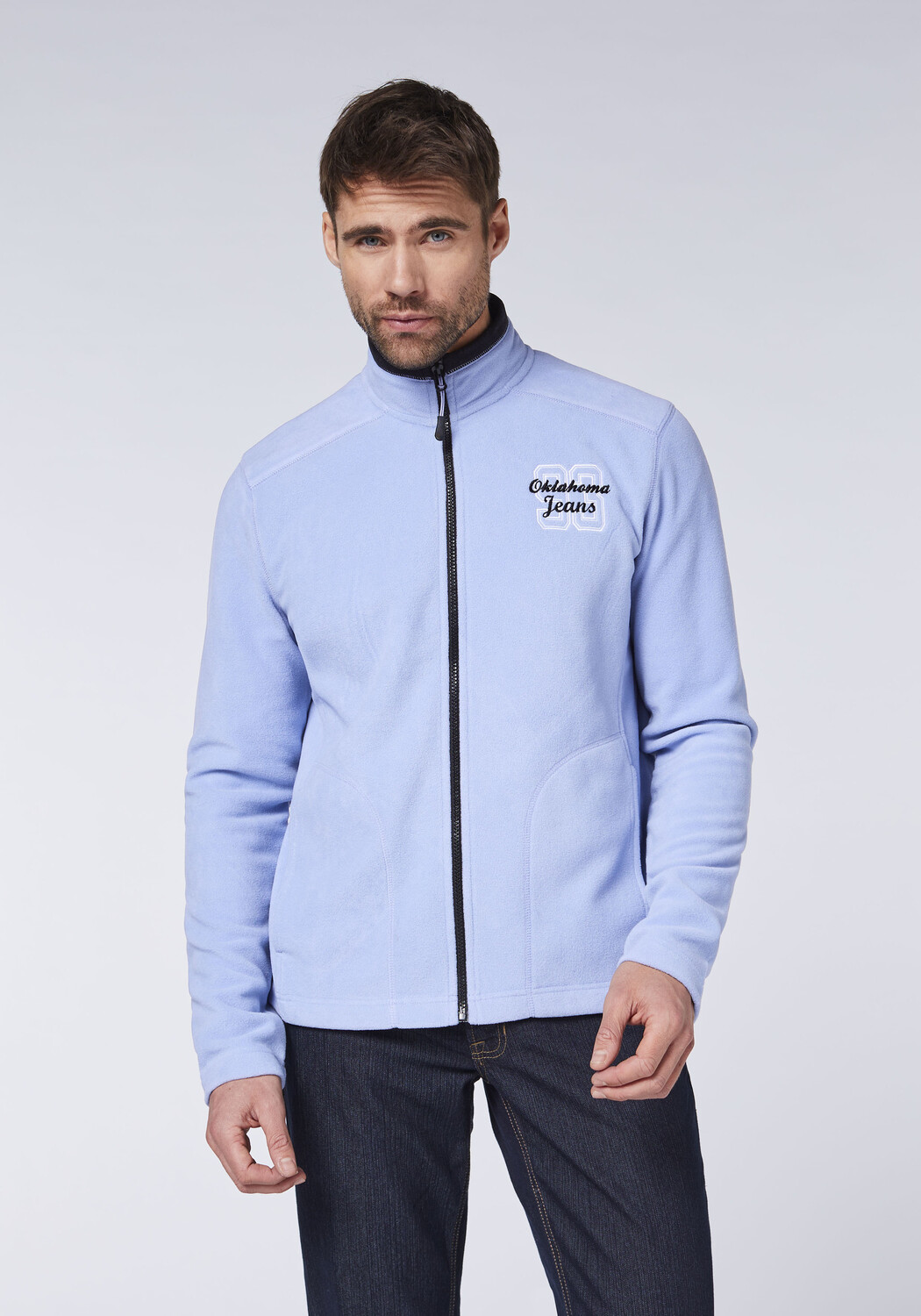 

Флисовая куртка Oklahoma Jeans, синий