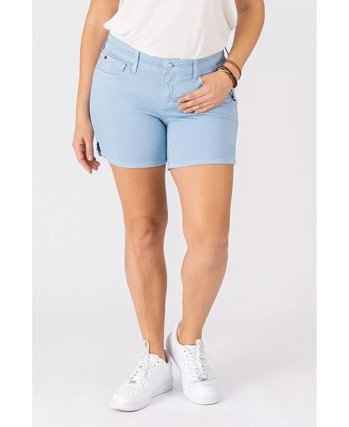 

Шорты больших размеров с боковыми шлицами SLINK Jeans, синий
