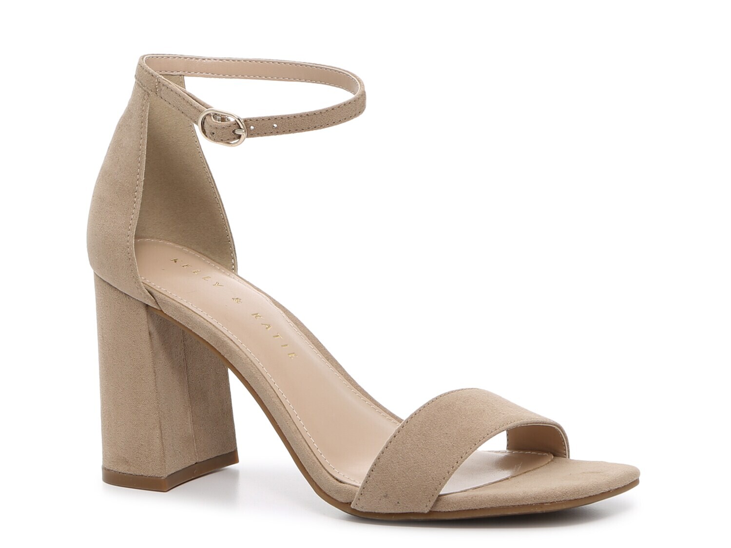 

Сандалии Kelly & Katie Caital, taupe fabric / covered heel