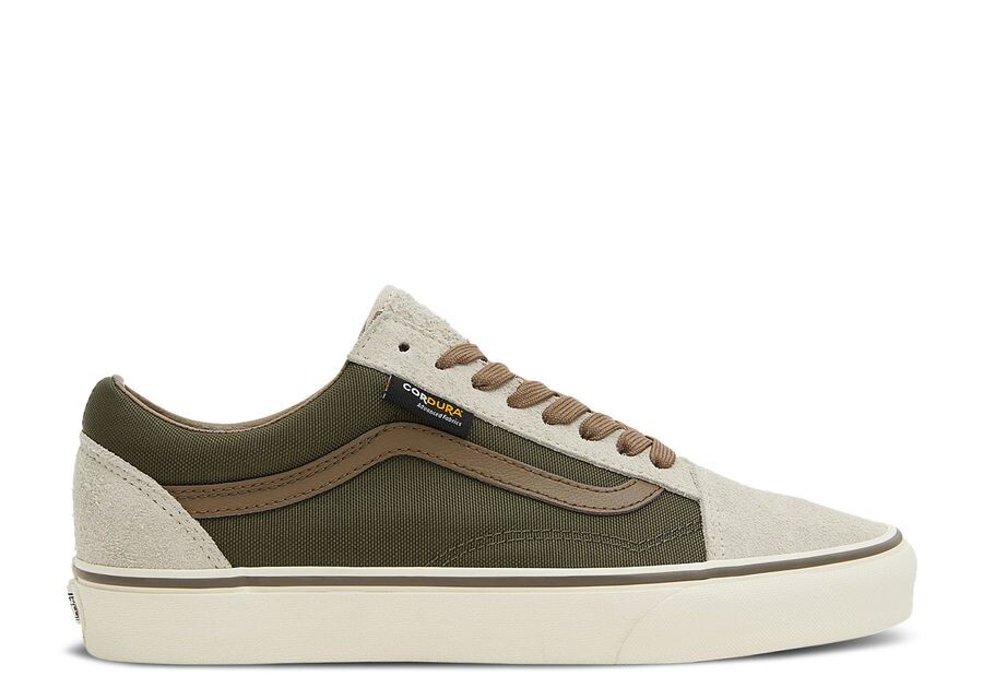 

Кроссовки Vans Old Skool Cordura, цвет Green Brown